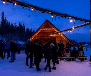 Zabawa podczas biesiady góralskiej
